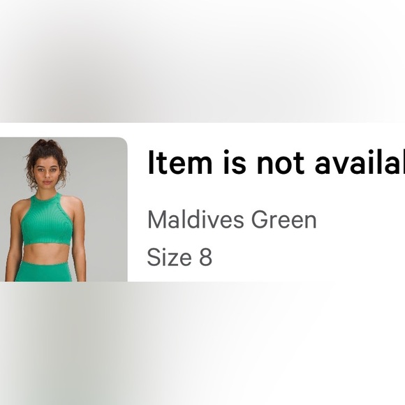 Lululemon sports bra - Picture 3 of 3